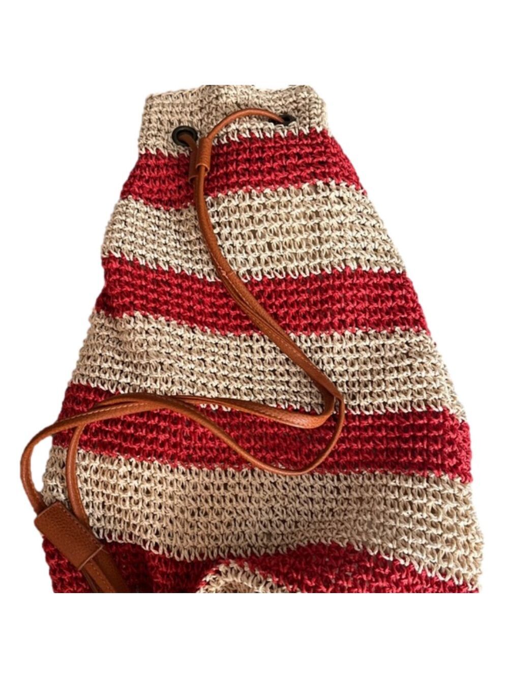 NWOT American Eagle woven backpack - Picture 3 of 8